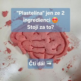 ✨ Dneska mám pro vás malý experiment – zkoušela jsem domácí „plastelínu“ jen ze 2–3 ingrediencí: kondicionér + škrob (+...